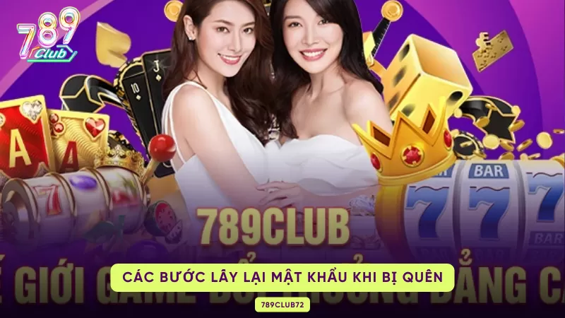 các bước để lấy lại mật khẩu