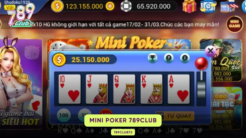 giới thiệu mini poker 789club